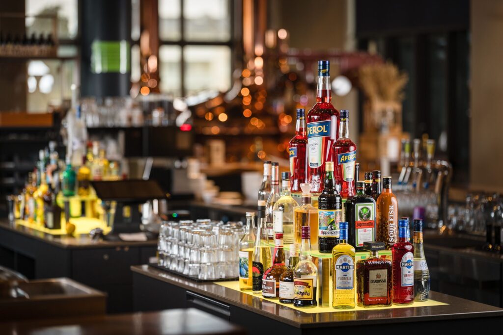 Bar im Freihof mit Aperitif-Auswahl